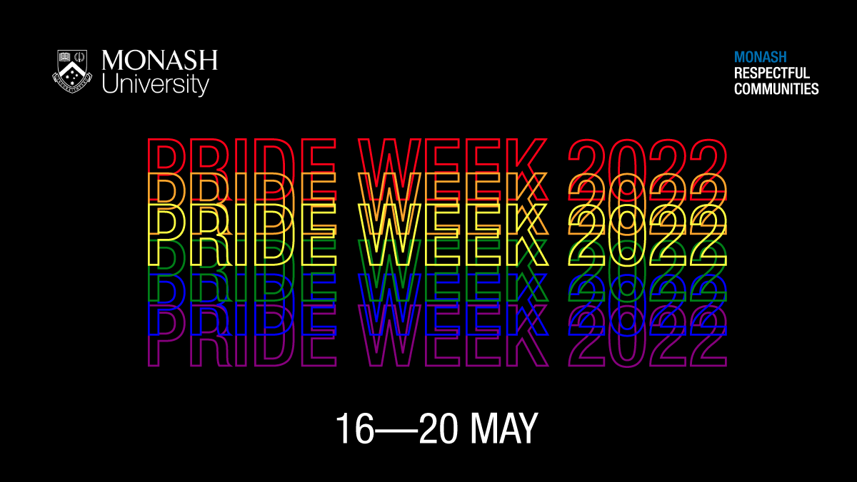 MonashPharm's tweet photo. Join us next week to celebrate our LGBTIQA+ community at Monash. Learn more about Pride Week and register for events at https://t.co/eLLzGvGSEg
#MonashPride #RespectAtMonash https://t.co/XaUaSiLBkn