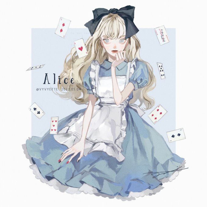 「alice (alice in wonderland)」Fan Art(Latest｜RT&Fav:50)