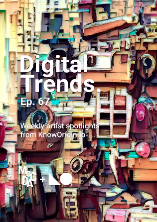 MOCDA_'s tweet photo. GM from the MoCDA team 🤗
👁️ Watch the #DigitalTrends selection highlighting #AIart in collaboration w/ @KnownOrigin_io: https://t.co/kjqRX1RGRQ
🔊 Join @VanAvermaetTom and artist @sashastiles for the new episode of #MoCDASessions today at 18:30 UTC: https://t.co/RY3qZCFcyl https://t.co/r8tlvBPP6z
