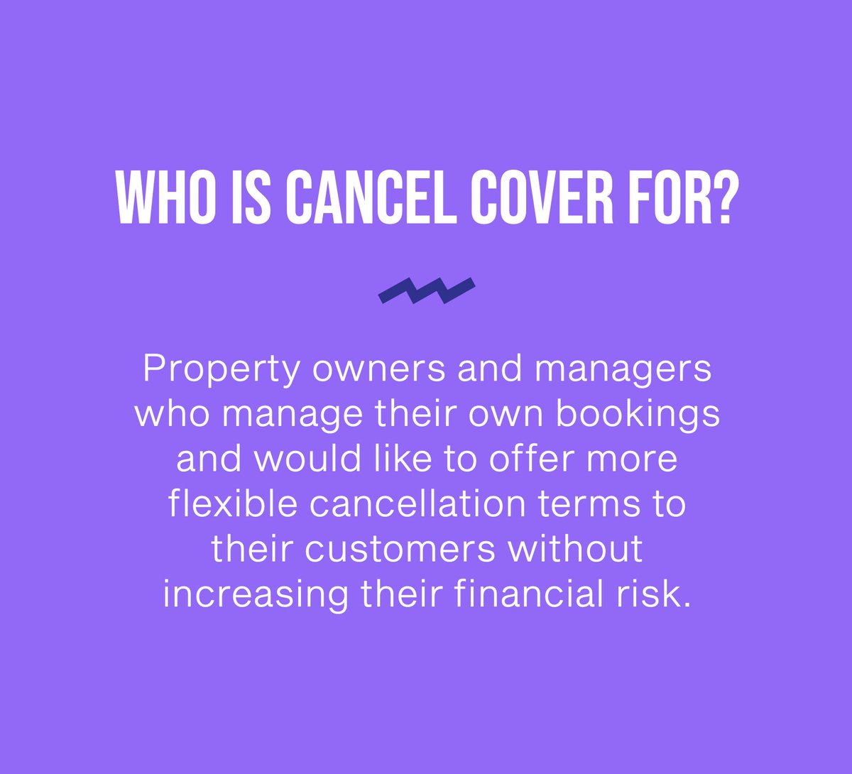 If you're a holiday let owner, you can offer your guests more flexible cancellation terms, without increasing your financial risk with Cancel Cover. bit.ly/39uClFj

#cancelcover #holidaylets #holidayproperty #property #cancellationinsurance #insurance