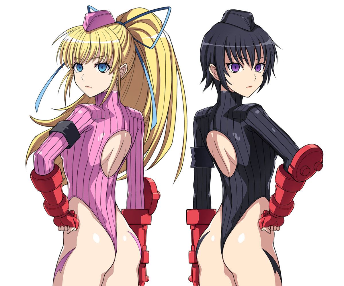 親衛隊リリスのボディを流用して親衛隊ルーティも同じポーズで描いてみたよ!
この2人のコンビでスタンとかカイルに襲い掛からせたいよね! 