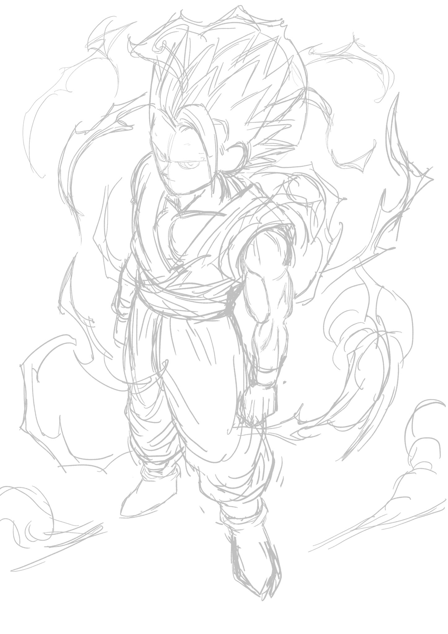 How to draw Gohan  DragonBall super movie Super Hero 