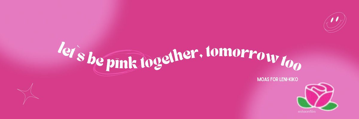 enhaonfilm's tweet photo. hello @ pink moas 😁 i made a little something for u guys HEHEHEHE https://t.co/sOrNMudEuE