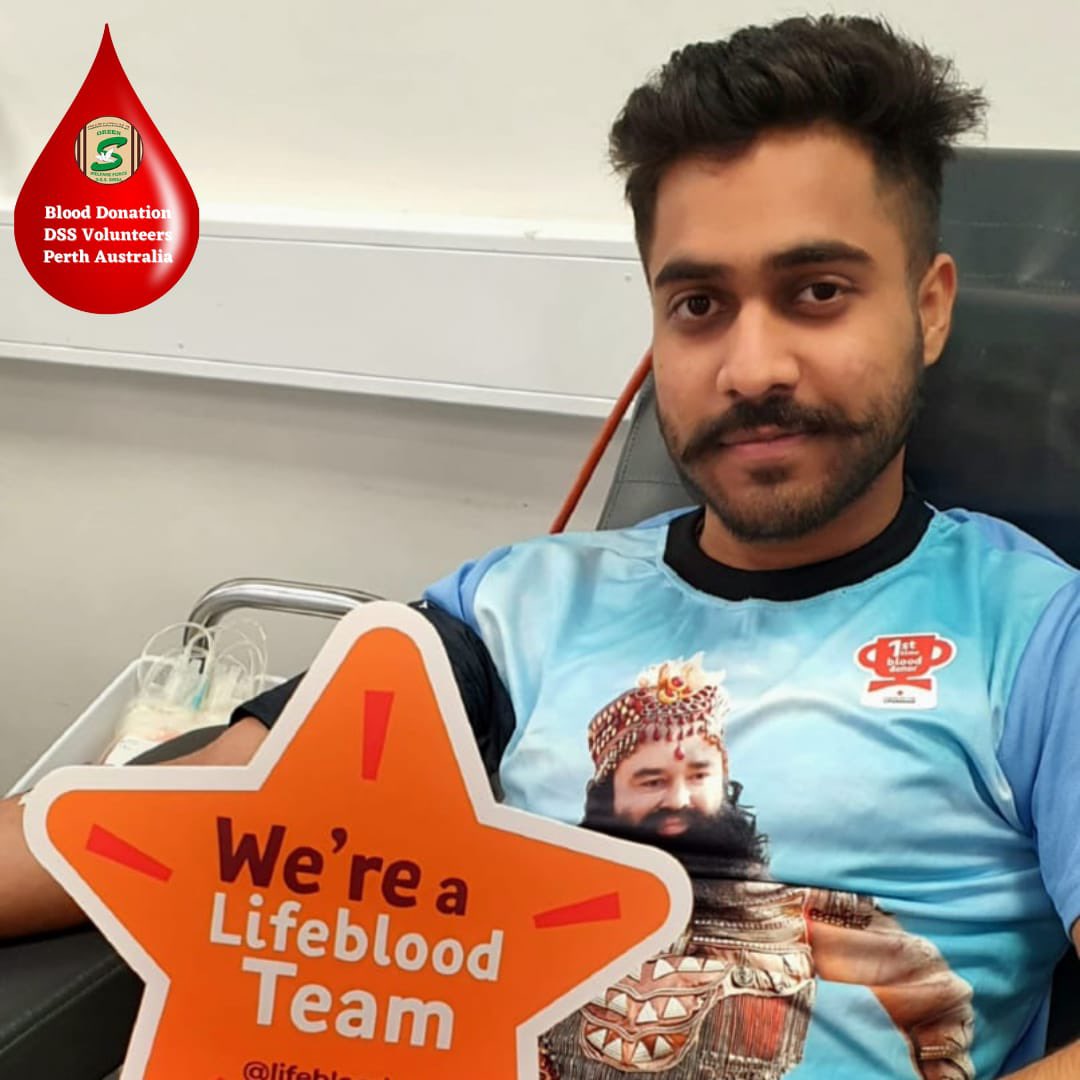 Blood Donation by DSS Volunteers | Perth, Australia