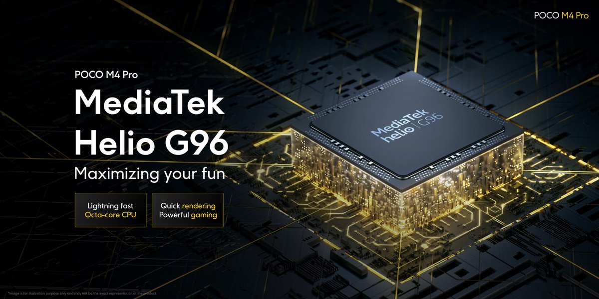 POCOKenya's tweet photo. #POCOM4Pro features MediaTek Helio G96 and Dynamic RAM technology.
We also included other features like Dual speakers and NFC!
Packed with useful tools to #MaximizeYourFun https://t.co/0qz8xBEelS