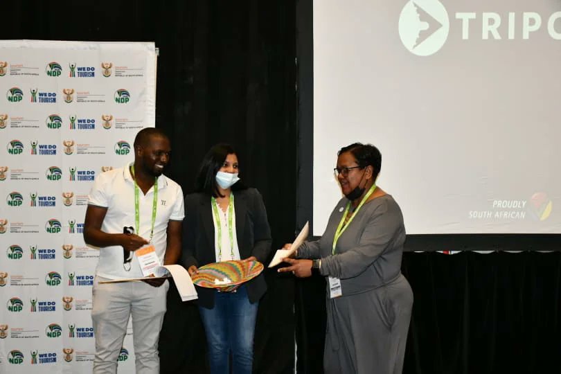 Tourism_gov_za's tweet photo. This morning the Department hosted a successful event for participants in its two year Tour Operator incubator programme at the Africa's Travel Indaba at the Durban ICC under the theme: "Back to Business Session for Emerging Tour Operators."
#ATI2022
#TravelIndaba22
#WeDoTourism https://t.co/Pb9hvqbqsY