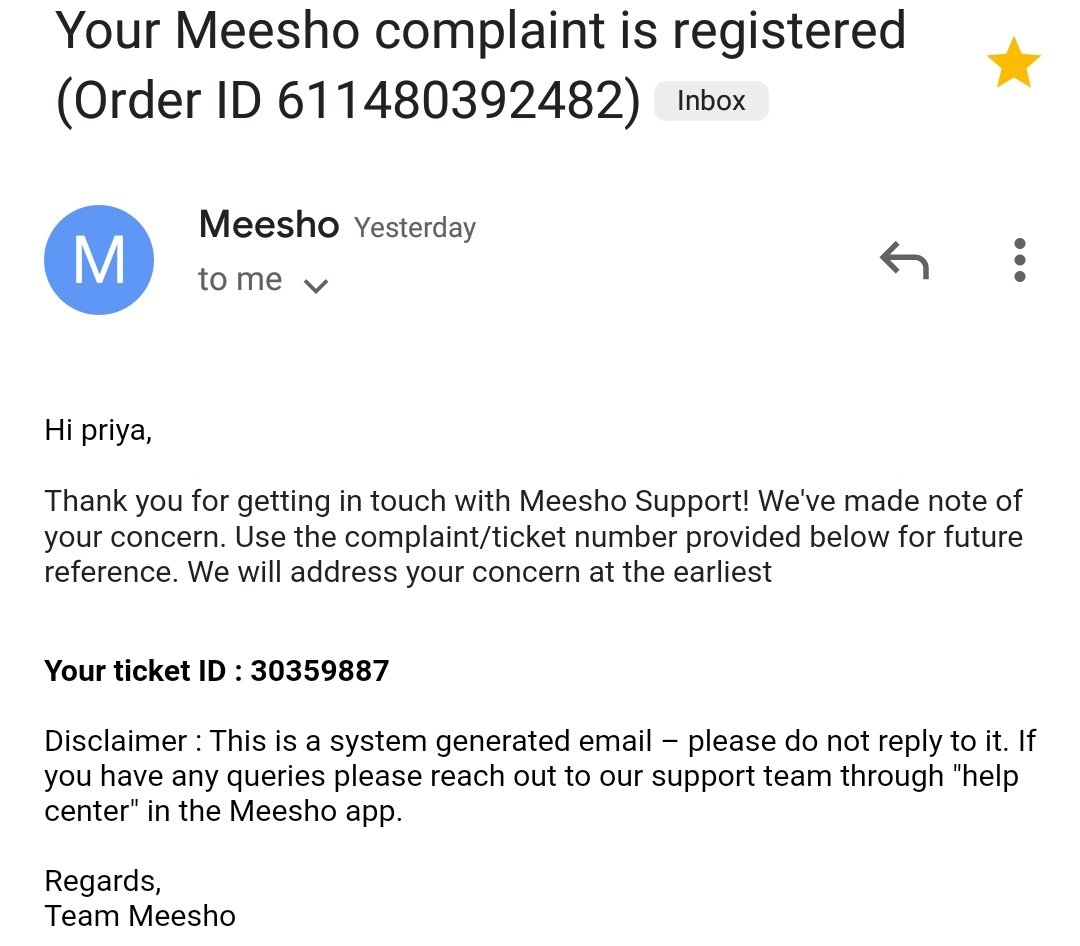SNEHA_522's tweet photo. @meeshotech @viditaatrey @barnwalSanjeev @chandrarsrikant @CNNnews18 @SoftBank_Group @sumerjuneja Meesho ...4 baar return cancel ho gaya hain. Kisi kaam ki ni hai customer service
Ganda saman bhejke...lootna hai to direct bol do https://t.co/c47faaIKvo
