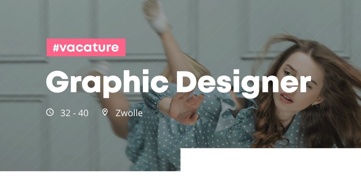 Full service digitaal bureau De Nieuwe Zaak in Zwolle heeft een vacature voor Digital Designer:

denieuwezaak.nl/vacature-detai…

#vacature #designer #vormgever #digitaldesigner #GraphicDesigner