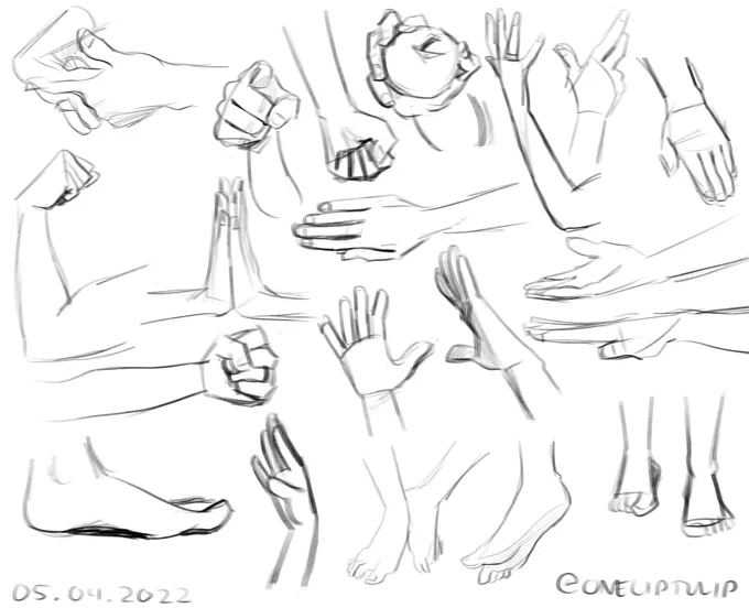 fingers are a lot rounder than i thought and thumbs r so weird 