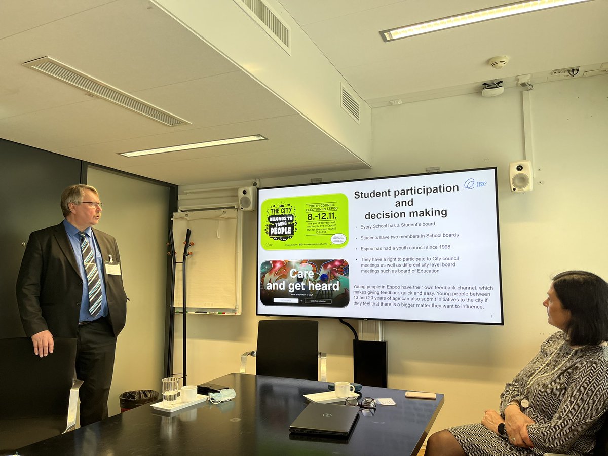 Hearing from Harri Rinta-aho how student voice is valued in the Finnish educational system. Looks like <a href="/BACS_401/">Blackstone Academy</a> to me ❤️ @FulbrightFIN  @IREXintl #FLGSFinland