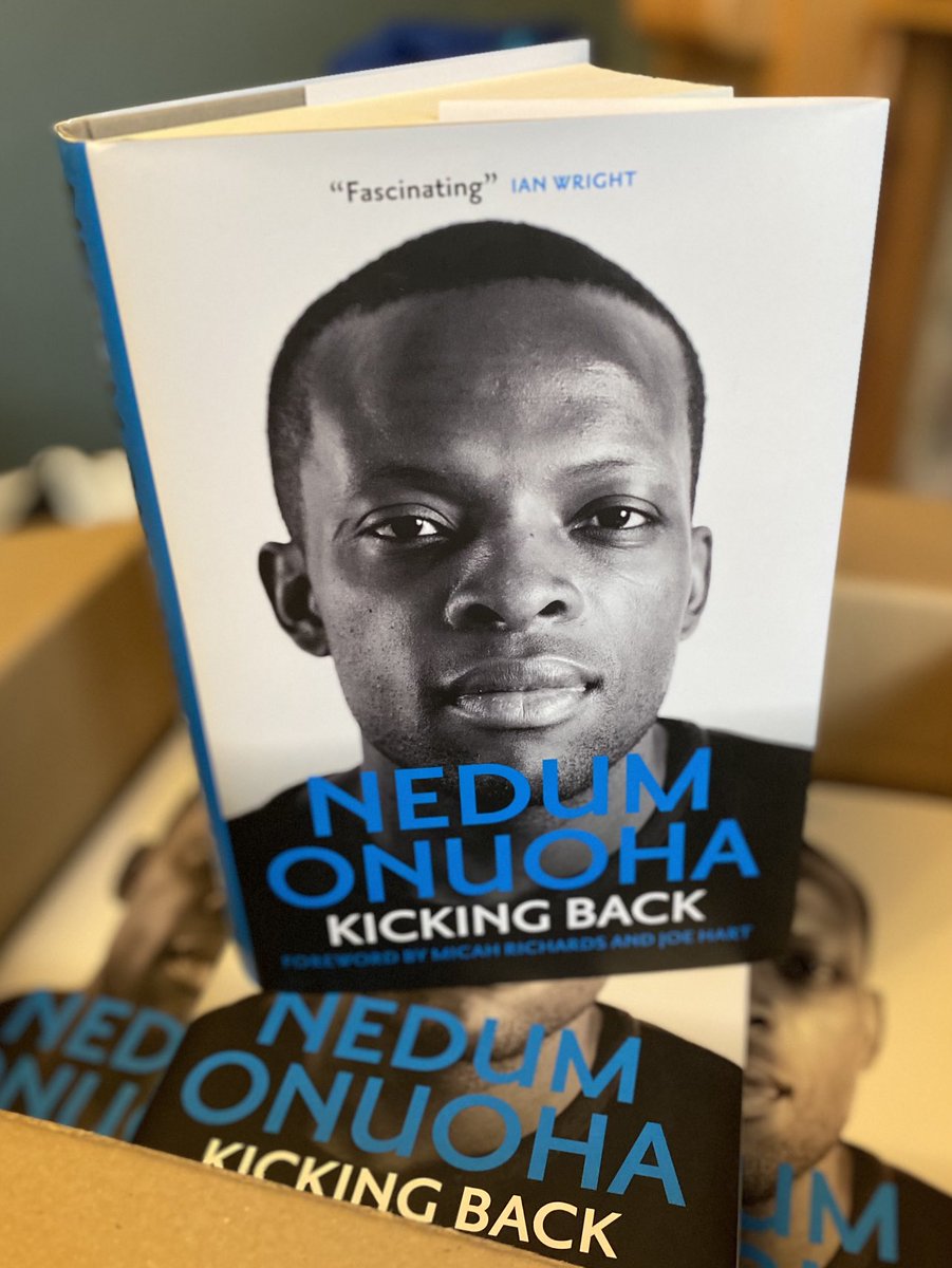 It’s just over a year since I somehow managed to convince ⁦@kickback_nedum⁩ to write a book, one that doesn’t just recount what he’s done, but more importantly what he thinks and wants to say about it. It’s now in physical form, and I think we’re both pretty proud!