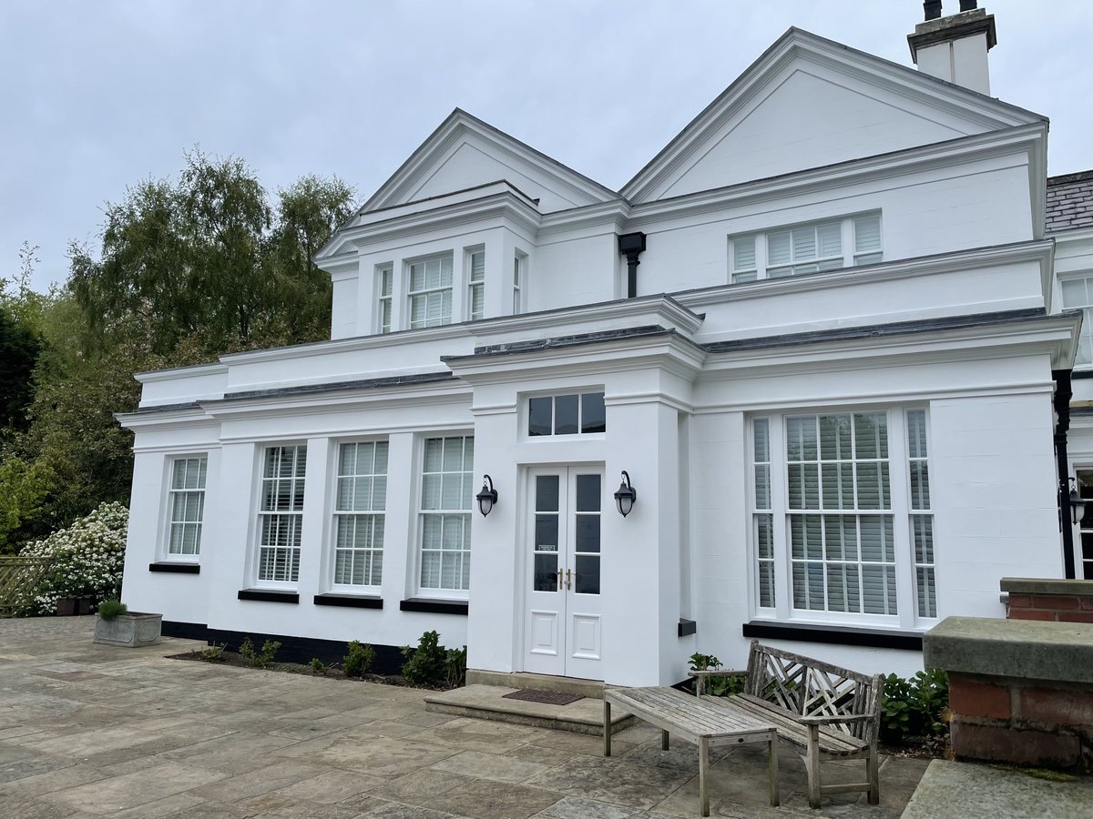 PeterMorgan152's tweet image. Outside at antrobus fully underway using our full team . Our very own Cherry picker needed also on this job