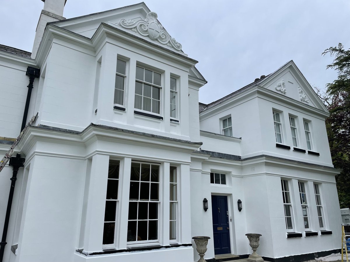 PeterMorgan152's tweet image. Outside at antrobus fully underway using our full team . Our very own Cherry picker needed also on this job