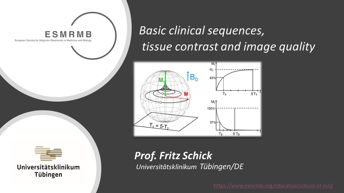 ESMRMB's tweet photo. Less than a week left to register at early bird fees (ends May 10) for our basic MR physics course!

Sign up now to hear Prof. Fritz Schick talk about basic clinical sequence and more!

https://t.co/EmgmI0TdzH

#mrphysics #radiology https://t.co/AHnVumVG5w