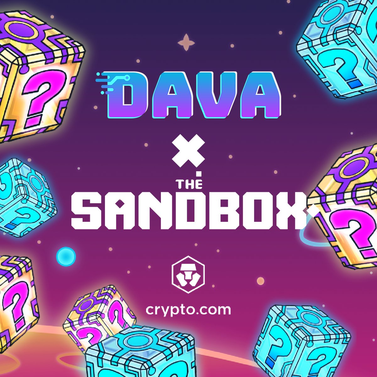 davaprojectNFT's tweet photo. 5 Hours until sale!
DAVA's the Sandbox Mystery Box is coming to https://t.co/kcCSb8stJV

For sales details, check out 🧵
👇👇👇
#CRO #crofam #CDC https://t.co/APBuUTm8UM