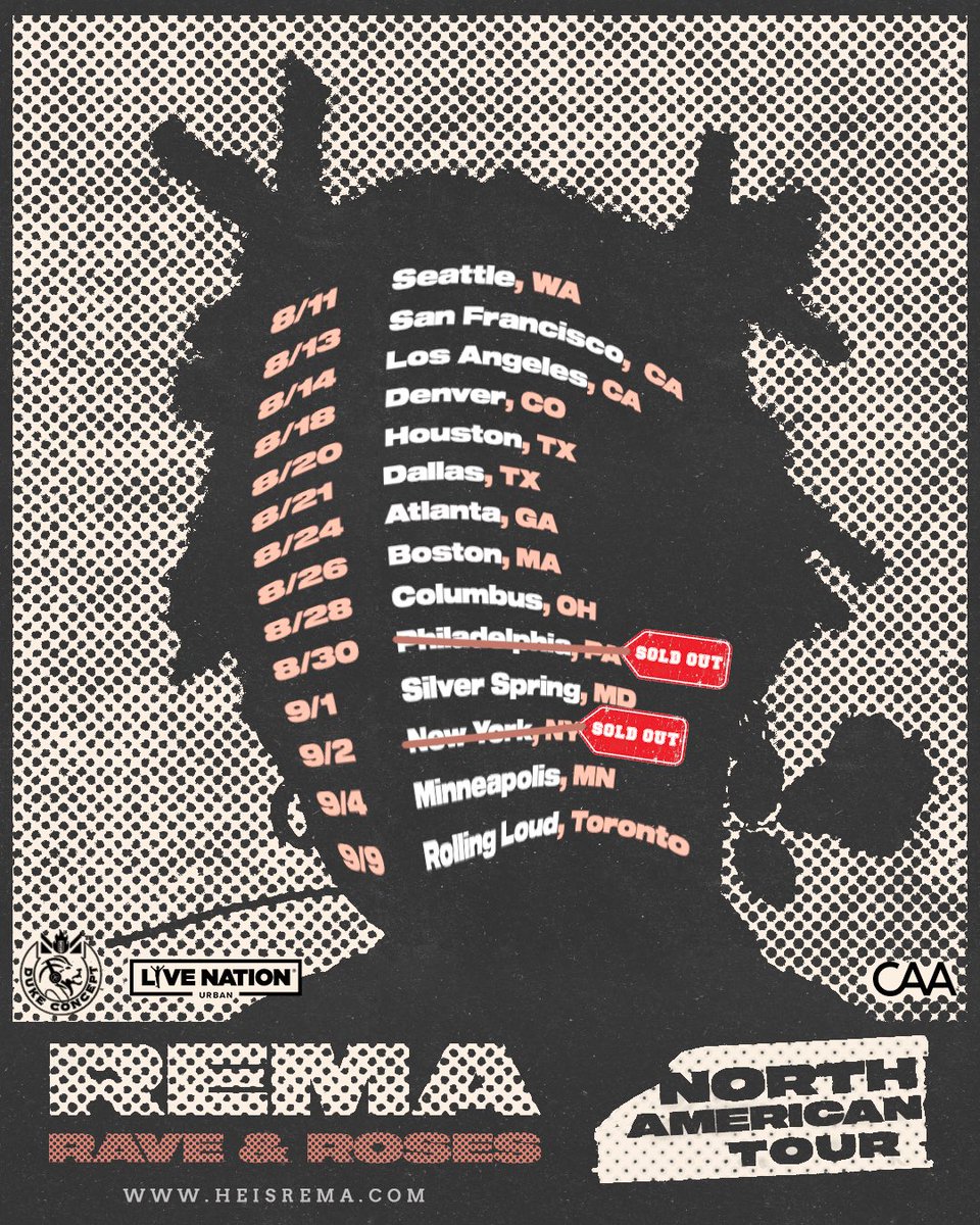 heisrema's tweet photo. Taking Philly to a bigger Venue, Get your tickets ❤️🇺🇸
https://t.co/X2s7WPEWRm https://t.co/GkYpRo5nZw