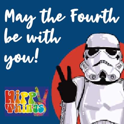 ... and with your spirit #hippystormtrouper #MayTheFourthBeWithYou