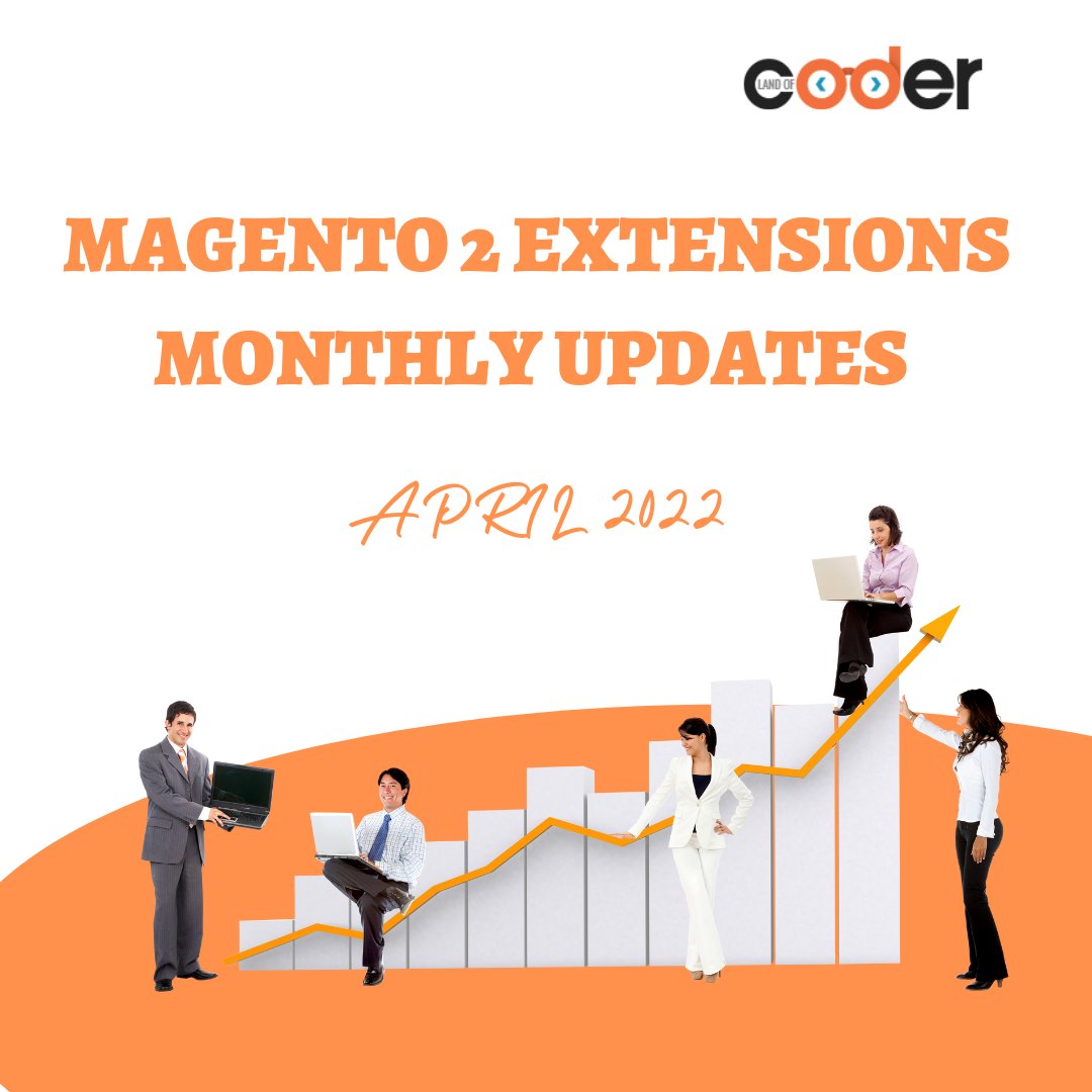 landofcoder's tweet image. 📣MAGENTO 2 EXTENSIONS MONTHLY UPDATES - APRIL 2022
Let’s check the details here: bit.ly/3sc0s1Y
#landofcoder #magento #magento2extension #monthlyupdates
==================
👑 LandOfCoder. Inc
🌐 Website: landofcoder.com