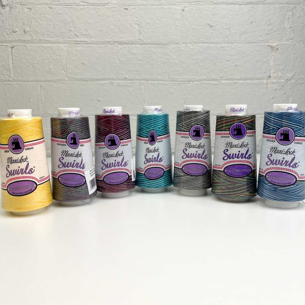 SewingGem's tweet image. Maxi-Lock Swirls - shouldn't the inside be as pretty as the outside? 
Some of your favourites are back in stock!

Shop here:
l8r.it/2r3Z

#sewinggem #overlocking #sewing #sewsewsew #sewcialist #knitfabric #lovetosew #brisbanesews #australiasews