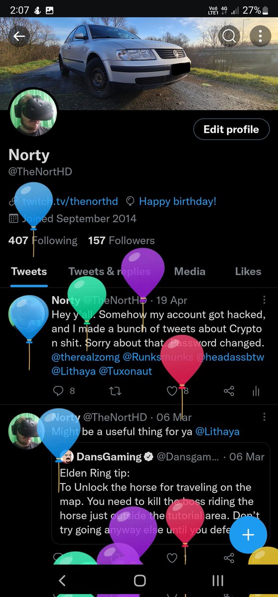 TheNortHD's tweet photo. FeelsBirthdayMan https://t.co/RwLz9Im8xU