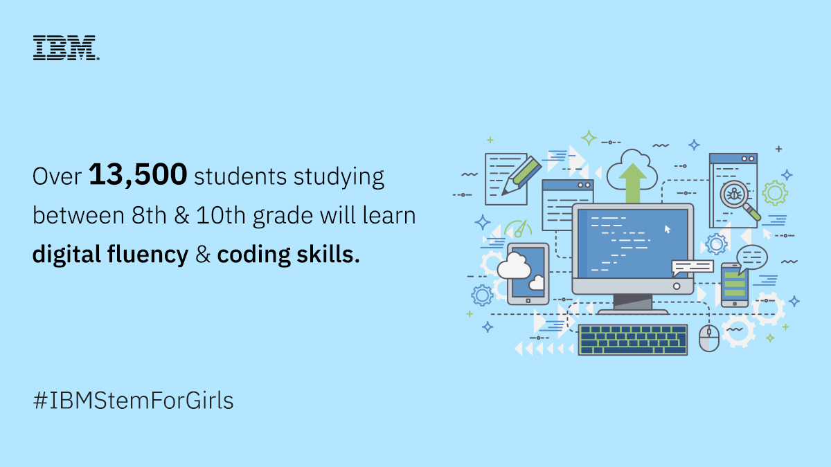 IBM India (@ibm_in) on Twitter photo Excited to launch #IBMSTEMForGirls program in collaboration with Dept of School Education in Arunachal Pradesh. It will reach 130+ secondary & higher secondary schools across 15 districts in the State.
Story 👉 ibm.co/3yeBP8O
<a href="/ErTabaTedir/">Taba Tedir</a> <a href="/MyGovArunachal/">MyGov Arunachal Pradesh</a> <a href="/questalliance/">Quest Alliance</a> Excited to launch #IBMSTEMForGirls program in collaboration with Dept of School Education in Arunachal Pradesh. It will reach 130+ secondary & higher secondary schools across 15 districts in the State.
Story 👉 ibm.co/3yeBP8O
<a href="/ErTabaTedir/">Taba Tedir</a> <a href="/MyGovArunachal/">MyGov Arunachal Pradesh</a> <a href="/questalliance/">Quest Alliance</a>