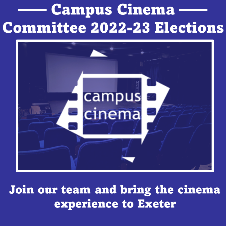 CampusCinema's tweet photo. (1/3) The Campus Cinema Committee 2022-23 Elections will be soon underway. Take a look at the positions available and check out our upcoming election-related events. https://t.co/0J5VGFeeMd
