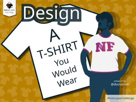 Come join the May #InkscapeChallenge! This month design a t-shirt that you would wear and post your finished artwork at: inkscape.org/forums/competi…

Everyone is invited to join in! Submit entries by May 31st. Please spread the word! #artwithopensource #inkscape