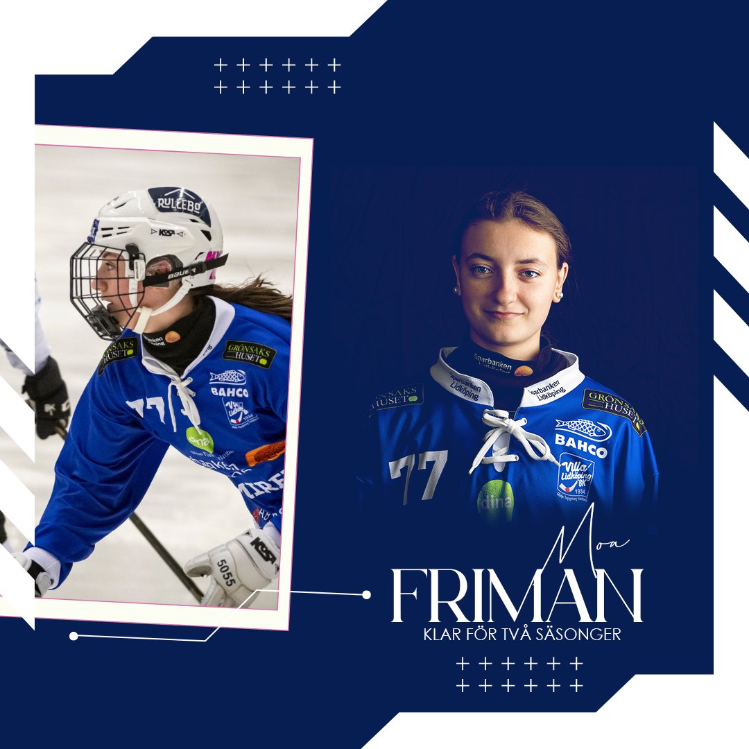 🔥📝 Årets junior skriver nytt tvåårsavtal med Villa Lidköping – Trippelt Frimans att vänta: ”Det känns nästan lite overkligt men också väldigt motiverande”.

#VLBK #Lidköping 
#svbandy