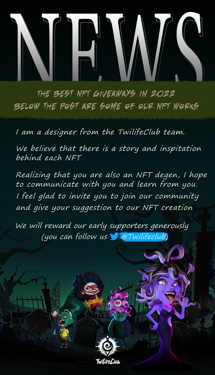 Norma Butler (@normabu49344551) on Twitter photo We hope to invite more NFT enthusiasts to join: <a href="/TwiLifeClub/">TwiLifeClub-Mint&Reborn Now</a>
<a href="/lior_eth/">lior.eth (Lior Messika)</a>
<a href="/pamelawright/">pamela</a>
<a href="/Crypt0jacked/">Crypt0jacked 🐐</a>
<a href="/KevoTKL/">Kevo</a>
<a href="/SCD_NFT/">SCD_NFT</a>
@jahidkpi670
@ChuitoNFT
@klmiop789
@owl_galaxy_nft
@cristi7ionut We hope to invite more NFT enthusiasts to join: <a href="/TwiLifeClub/">TwiLifeClub-Mint&Reborn Now</a>
<a href="/lior_eth/">lior.eth (Lior Messika)</a>
<a href="/pamelawright/">pamela</a>
<a href="/Crypt0jacked/">Crypt0jacked 🐐</a>
<a href="/KevoTKL/">Kevo</a>
<a href="/SCD_NFT/">SCD_NFT</a>
@jahidkpi670
@ChuitoNFT
@klmiop789
@owl_galaxy_nft
@cristi7ionut