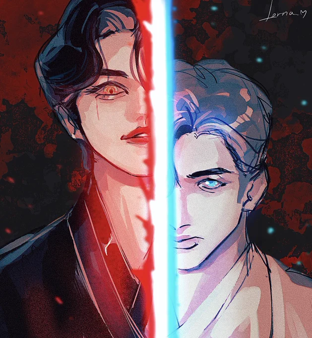 You were my brother 
#MayThe4thBeWithYou #StarWars 
#StrayKids #straykidsfanart #LEEKNOW #BangChan 