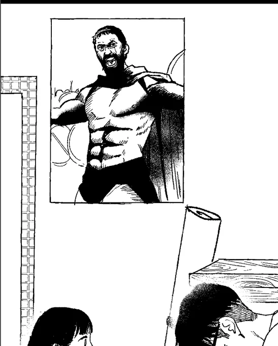 「 This is Sparta!!!!!!!!!!!!!!!!!!!!!!!!!!!!」 