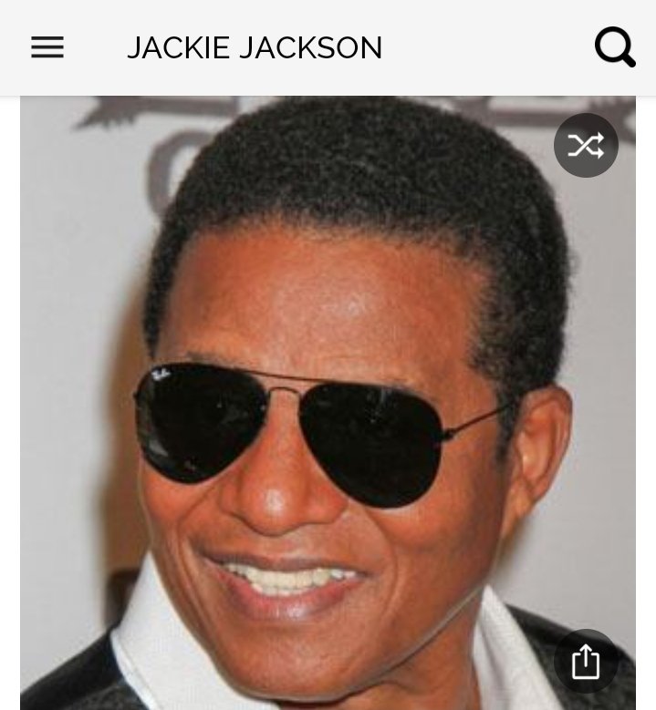 Happy birthday to the second oldest member of the Jackson Five. Happy birthday to Jackie Jackson 