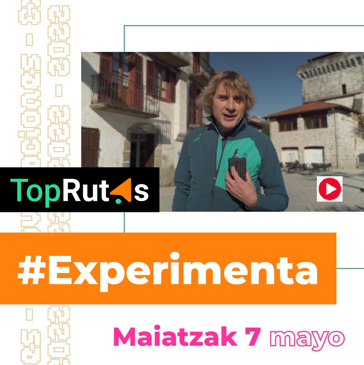 Maiatzaren 7an, TopRutas plataformaren aurkezpena izango dugu #Expovacaciones azokan @JulianIantzi1 –ren eskutik.🗺️ Plataforma digital berri bat da, zeinetan gida turistiko eta mendiko gida pertsonalizatu baten esperientzia eskaintzen den.🧭📱 youtube.com/watch?app=desk…