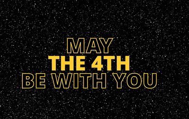 Happy Star Wars day liebste Twitterbubble! Möge die Machte beim Bergfest mit euch sein!

#twitter #starwars #streamer #twitchde #twitch #instagram #tiktok #SmallStreamersConnect #smallstreamer #twitchdeutschland