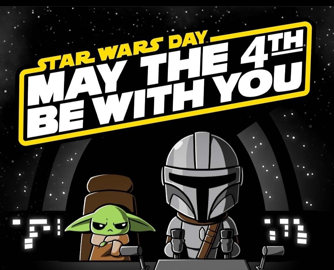 poncex3's tweet photo. MAY THE 4TH BE WITH YOU #MayThe4thBeWithYou https://t.co/s0zoverM1A