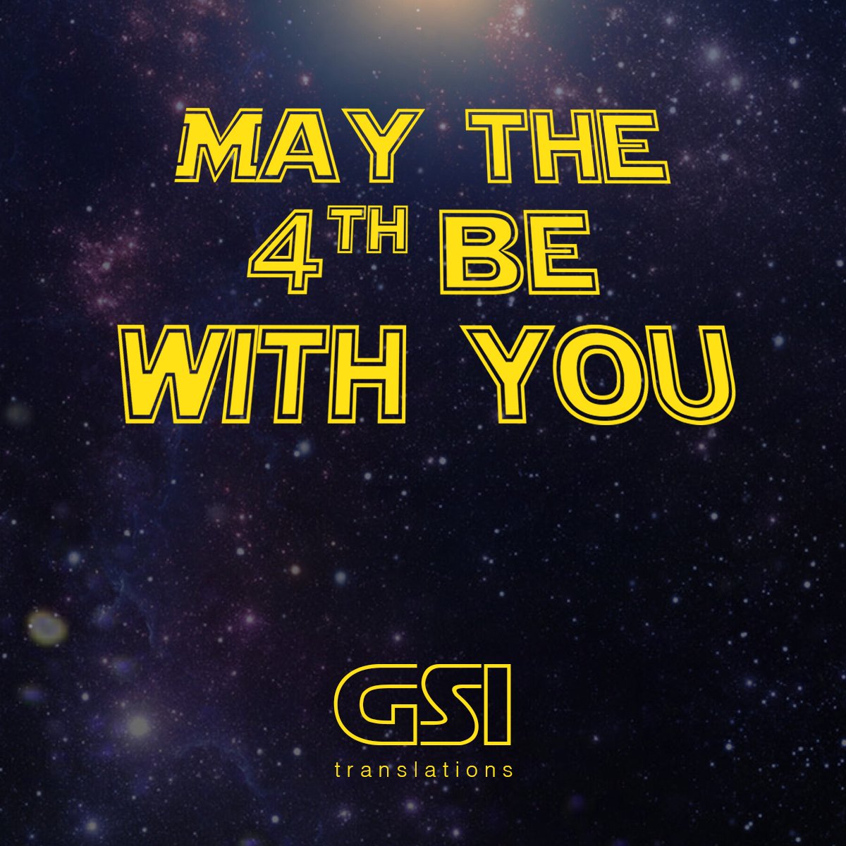 Happy Star Wars Day to all the Star Wars lovers out there. ✨

Make sure to contact GSI for any intergalactic translations. 
📞 +442031516848
📧 office@gsitranslations.com
🌐 gsitranslations.com

#maythe4thbewithyou #starwars