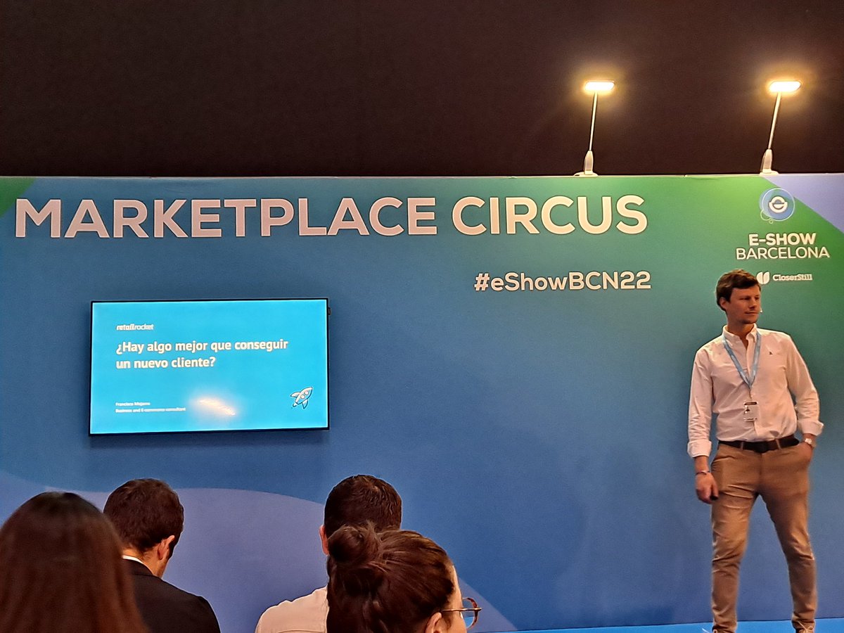 SpringIvan's tweet image. ¿Hay algo mejor que conseguir un nuevo cliente? ¡Sí, retenerlo! #eShowBCN22