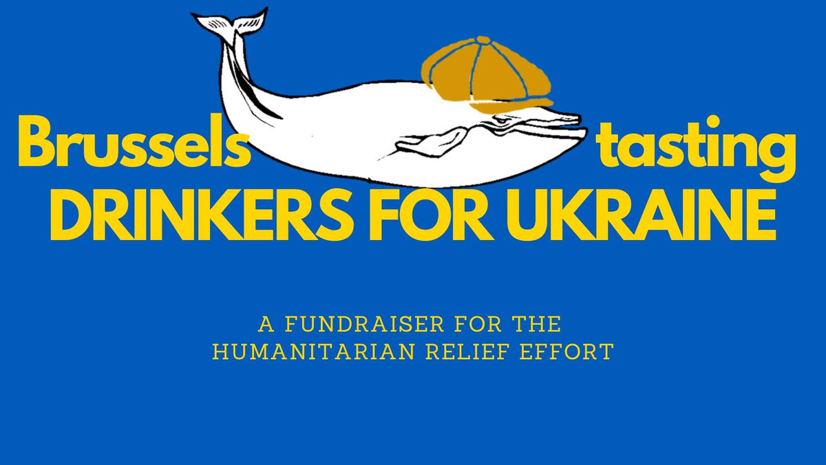 There are still a couple of tickets left for this tasting in Brussels next week, in aid of the humanitarian relief effort in Ukraine.

So, support #DrinkersForUkraine, and have an enjoyable night drinkinhg rare beers in good company as well! facebook.com/events/4919461…
