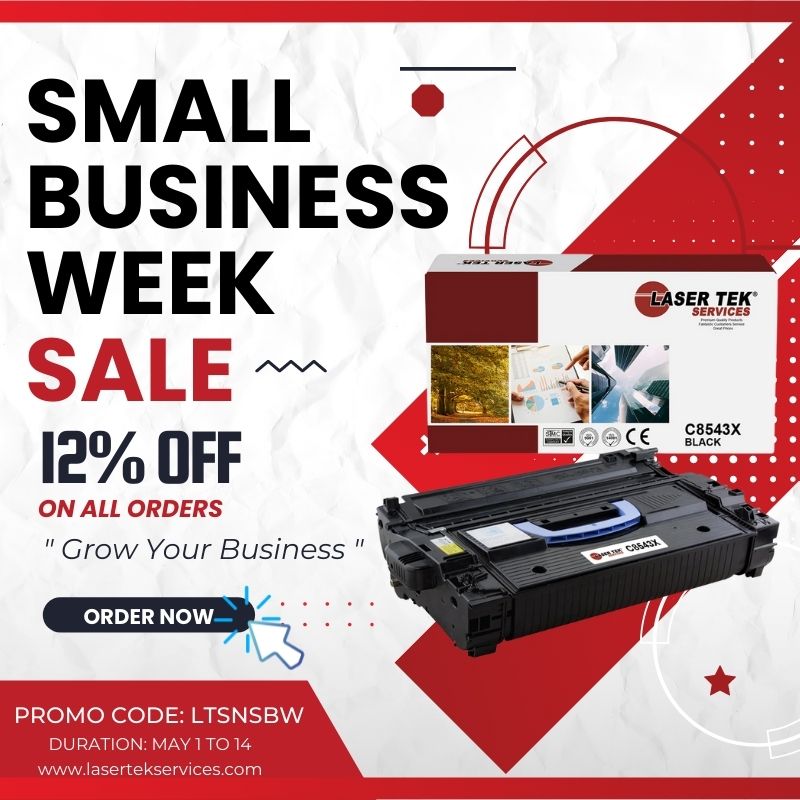 lasertekinc's tweet photo. A small business week sale is on, so get what you want now at https://t.co/Hnr6ZdYS0d  #LaserTekServices #TonerCartridges #InkCartridges #RefillKit #promos #BlessedAndGrateful https://t.co/7ZYtlUf1XM