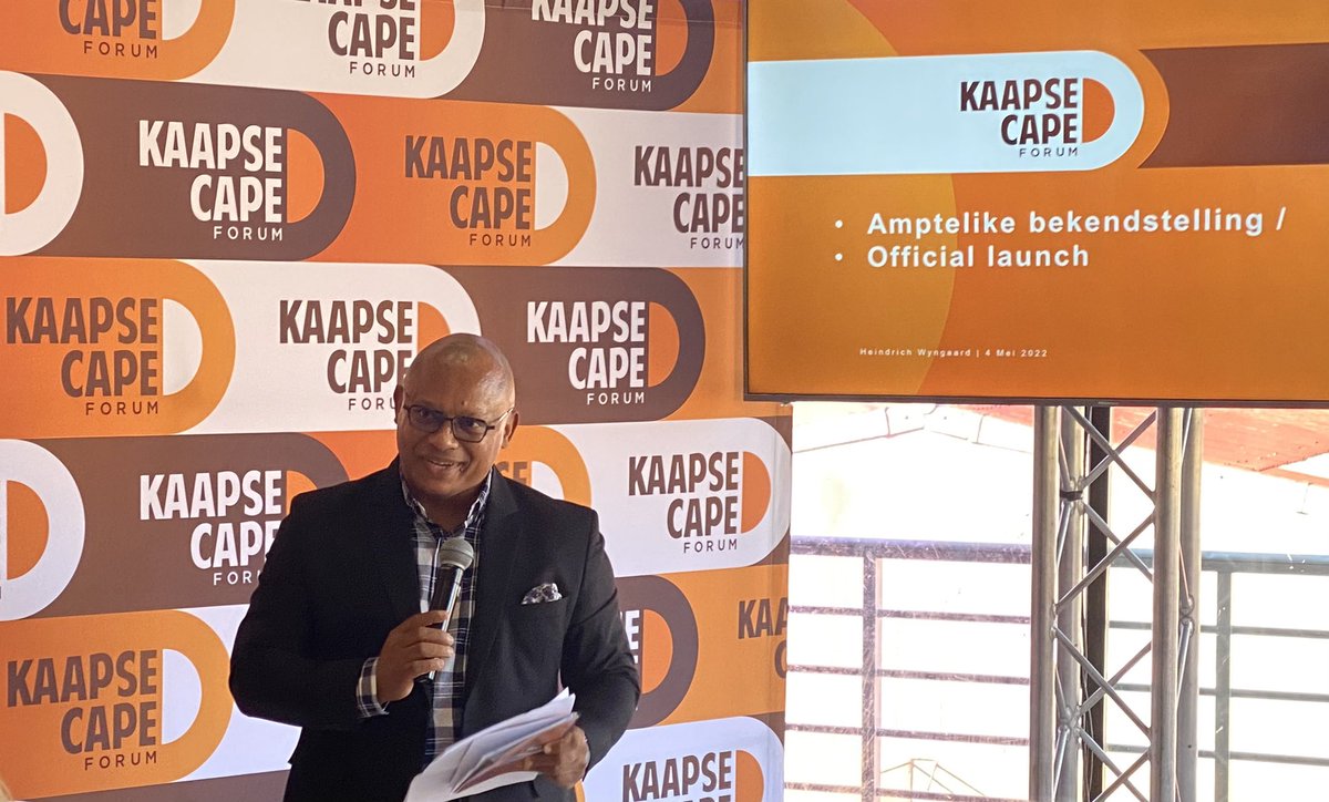 kalliekriel's tweet photo. Dit is 'n voorreg om vandag teenwoordig te wees by die bekendstelling van die #KaapseForum in die Bo-Kaap. Geskiedenis word gemaak. Plaas die Kaap se toekoms in Kaapse hande. @heintweets #CapeForum https://t.co/Kij3g5VaPG