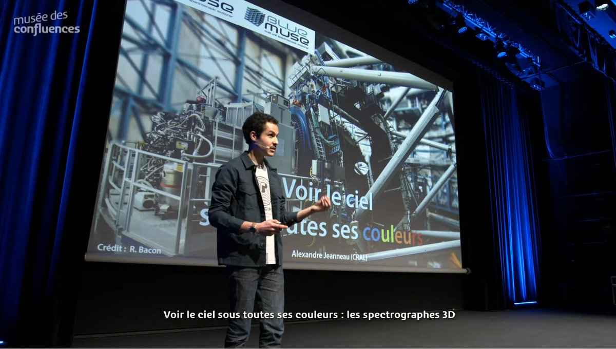 obslyon's tweet photo. 🔭 CONFÉRENCE EN VIDÉO
À (re)voir en #vidéo : la super #conférence d'Alexandre Jeanneau, ingénieur opticien au #CRAL, organisée par @calastronomie au @mdc_confluences sur les spectrographes 3D et leur fonctionnement. #VLT #MUSE #BlueMUSE #JWST
➡️ https://t.co/nppHEEatqi https://t.co/Dk1am56wVq