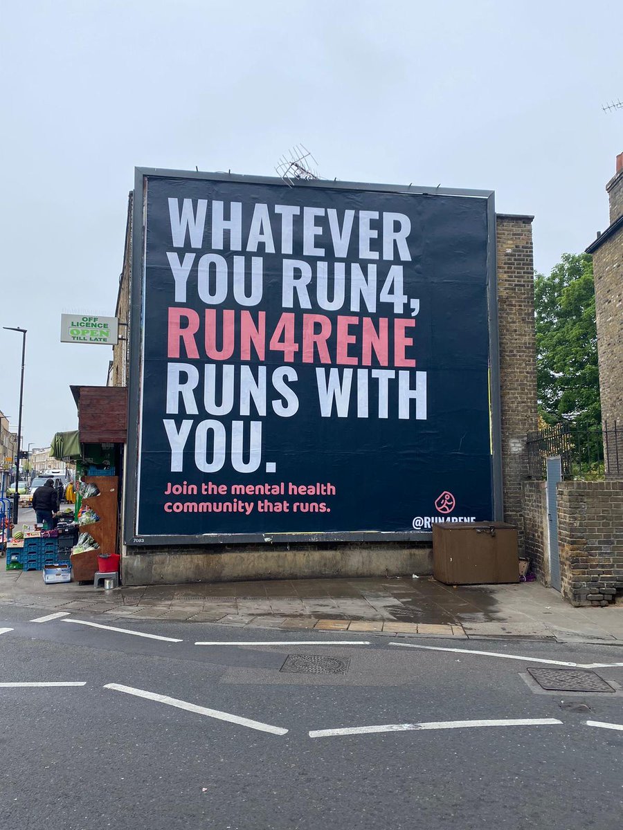 Run4ReneGroup's tweet photo. London! Our runners are hitting the streets near you to tell you two things:
1. RUN4 your mental health
2. Talk about your mental health
Do both at a Run4Rene group meetup near you: https://t.co/K0OEKRDq30 https://t.co/CnbWcjUXqt