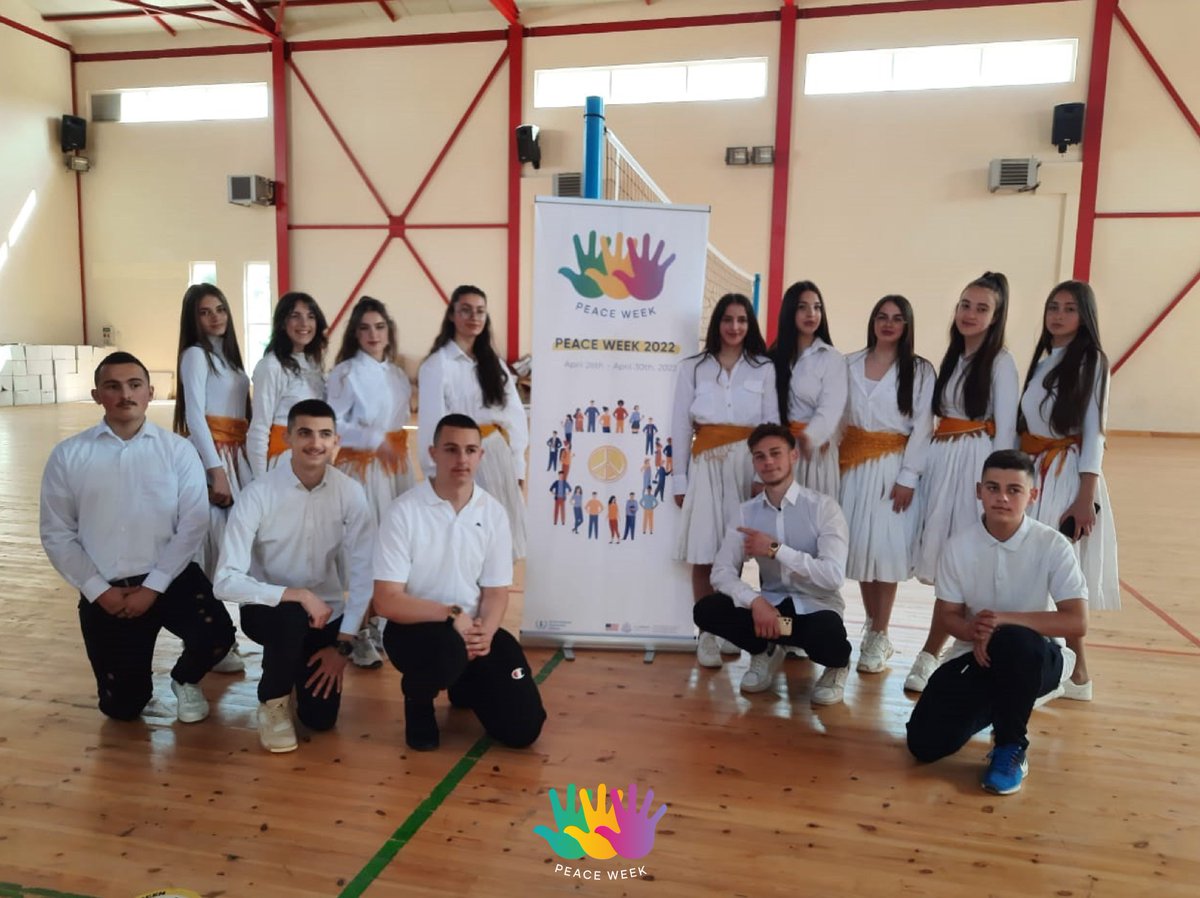 una_albania's tweet photo. 4⃣th stop: In the framework of #PeaceWeek2022, the youngster of Youth Movement for Democracy organized several initiatives: exhibits, marches and info-sessions on matters of peace & #security. The activities concluded on Saturday, with a dance performed on Puka's main square. https://t.co/redRoWvmuV