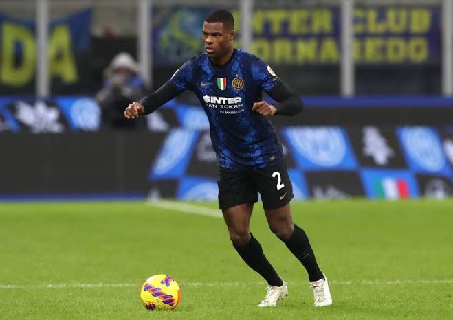 TheSpursExpress's tweet photo. #Tottenham are ‘above all’ other clubs in the race to sign Inter’s Denzel Dumfries. [@Gazzetta_it] https://t.co/sOwsPegXYB