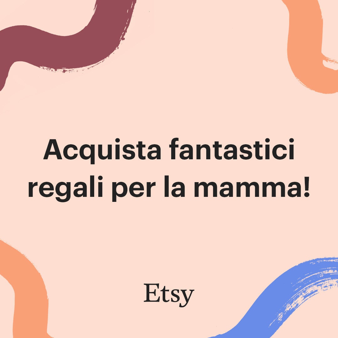Ogni tipo di mamma si merita qualcosa di speciale per festeggiare la sua unicità. Scopri regali speciali per la Festa della Mamma nel mio negozio Etsy. etsy.me/3yknUhk #EtsyFinds #MothersDay