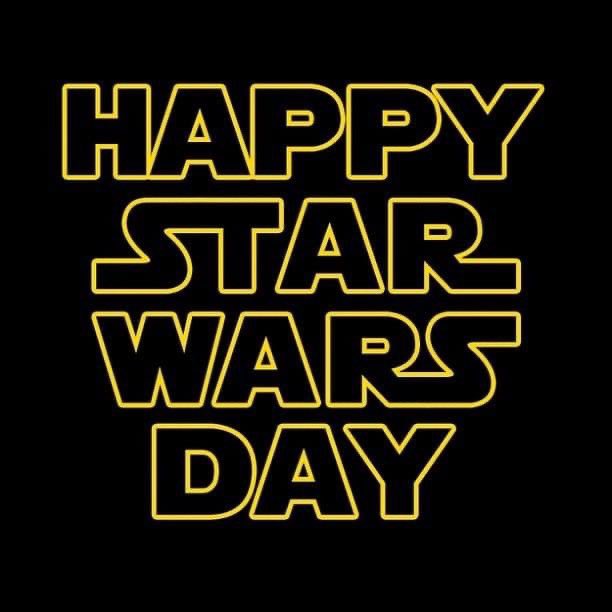 gkacarevic's tweet photo. Happy Star Wars Day!!! #StarWars #StarWarsDay https://t.co/Kl6iOZQ9lb