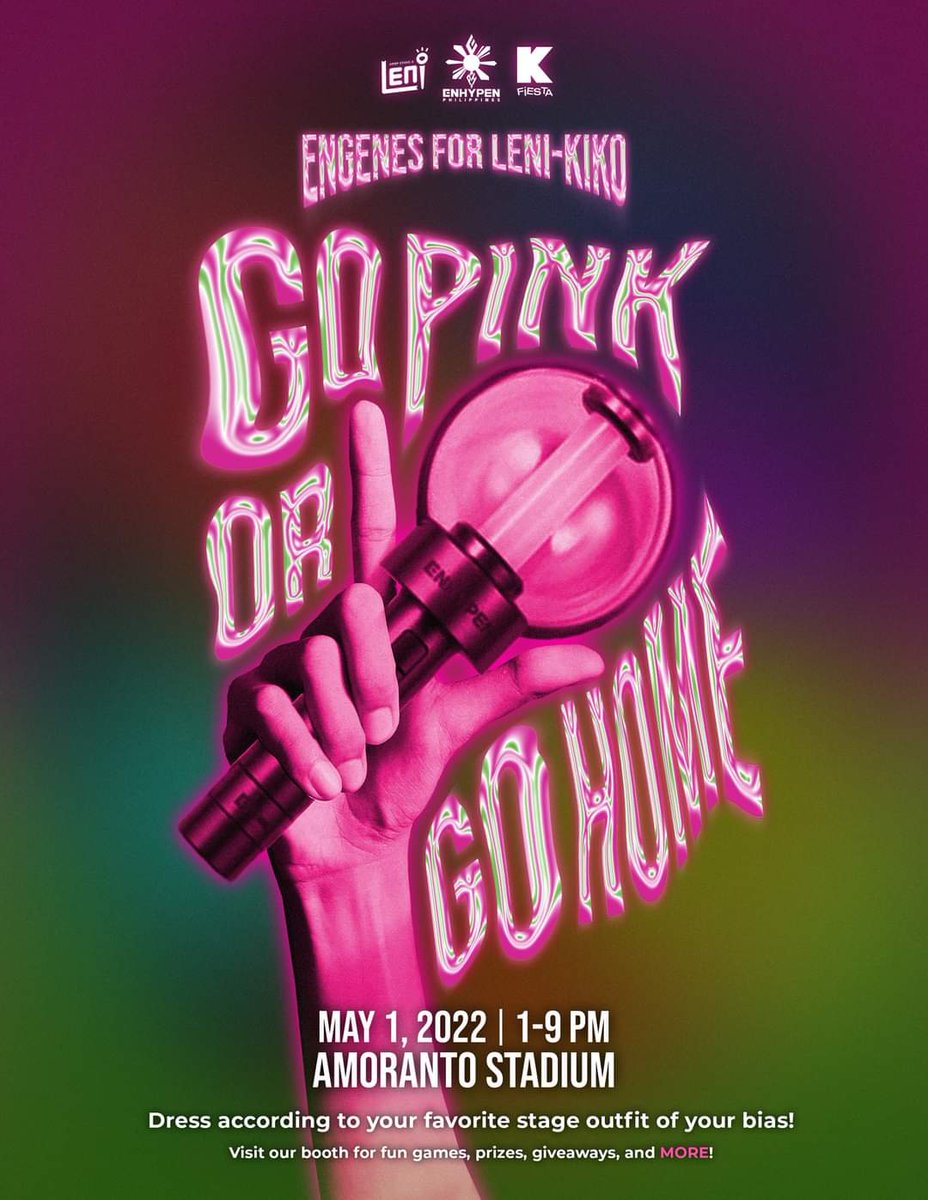 ravenisalone_'s tweet photo. Go Pink or Go Home! Engenes for Leni-Kiko! Ipanalo na 10 to! πΈπΉπ
#ENGENEsForLeniKiko #LeniKikoAllTheWay2022 #GoPinkorGoHome #Ipana10NatinParaSaLahat https://t.co/ikqEXjupKS