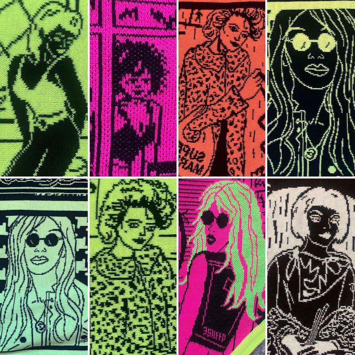 esheep_art's tweet photo. E L E C T R O — F U S E @ https://t.co/zJPutw86Vt
#teleport #comiccharacters #comicart #electronicsheep #neon #knit #pop 💥 https://t.co/SX8luZwkdJ