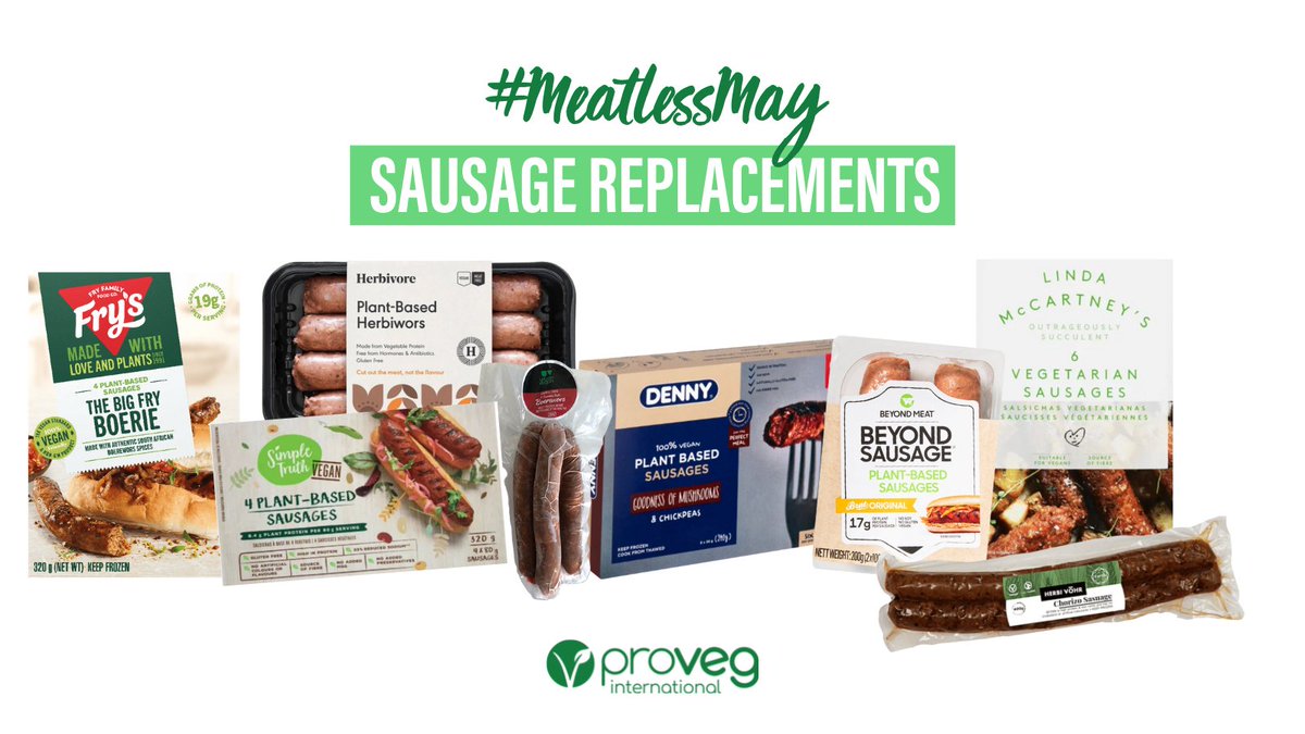 ProVegZA's tweet photo. May the wors be with you this May 4th! 
Plant-based, of course 🌭🌿

Which sausage and Boerewors alternative is your favourite? Let us know in the comments below.👇

[#unpaidad, personal opinion of the @provegza team] #ProTaste #ProVeg #MeatfreeMay #VeggieChallenge2022 https://t.co/sjtVSKff2h