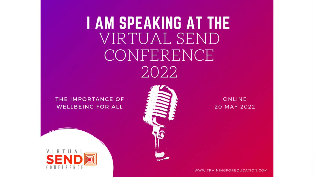 Our very own @ArranDyslexia will be talking about his journey to success, from a severely dyslexic learner to a severely dyslexic entrepreneur. To join him, click here buff.ly/3saiJNo
@virtualsendconf #VSEND #dyslexia #SEND #success